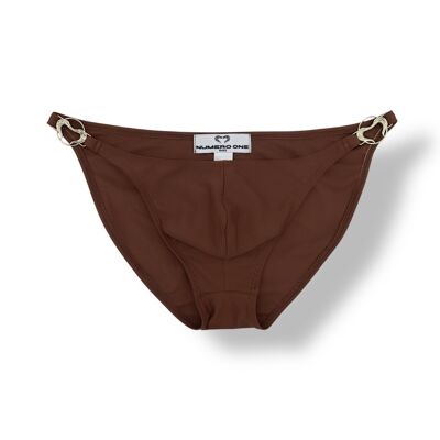 SLIP DA BAGNO BIKINI - CIOCCOLATO
