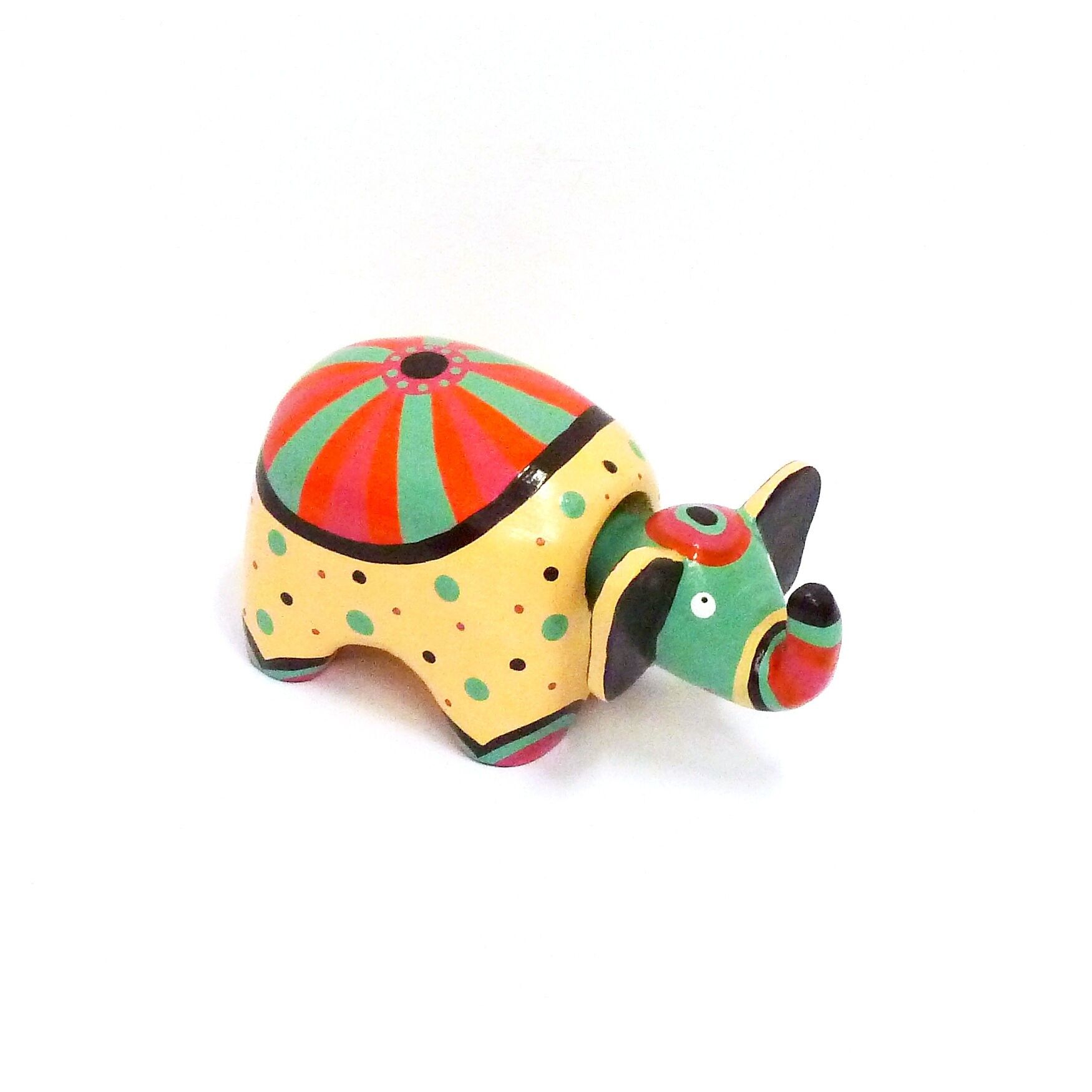 Porta anelli in legno Prodotto del commercio equo e solidale