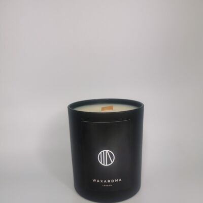 Woodsmoke & Leather Candle__Set mit sechs Teelichtern / Normal