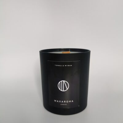 Tonka & Myrrh Candle__Set of Six Tealights / Normal