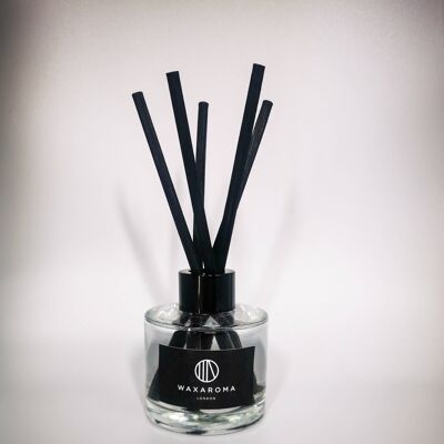 Leather Ombre Diffuser__Glass / Rose Gold