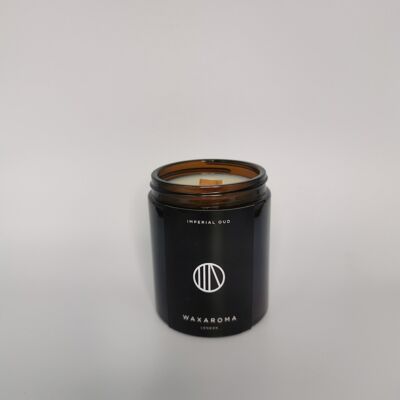 Imperial Oud Candle__Ensemble de six bougies chauffe-plat / Normal