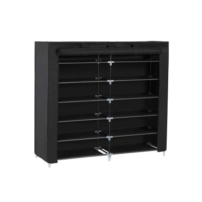 Scarpiera con coperchio nero - 17 cm
