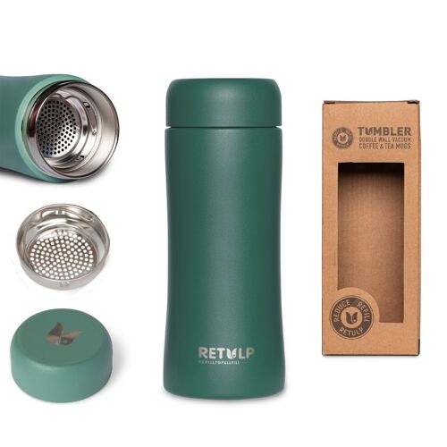 Sustainable Tumbler Teal Green