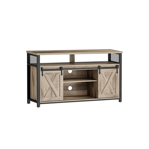 TV-Schrank mit verstellbarer Halterung und Metallisierung - 40 x 135 x 76 cm