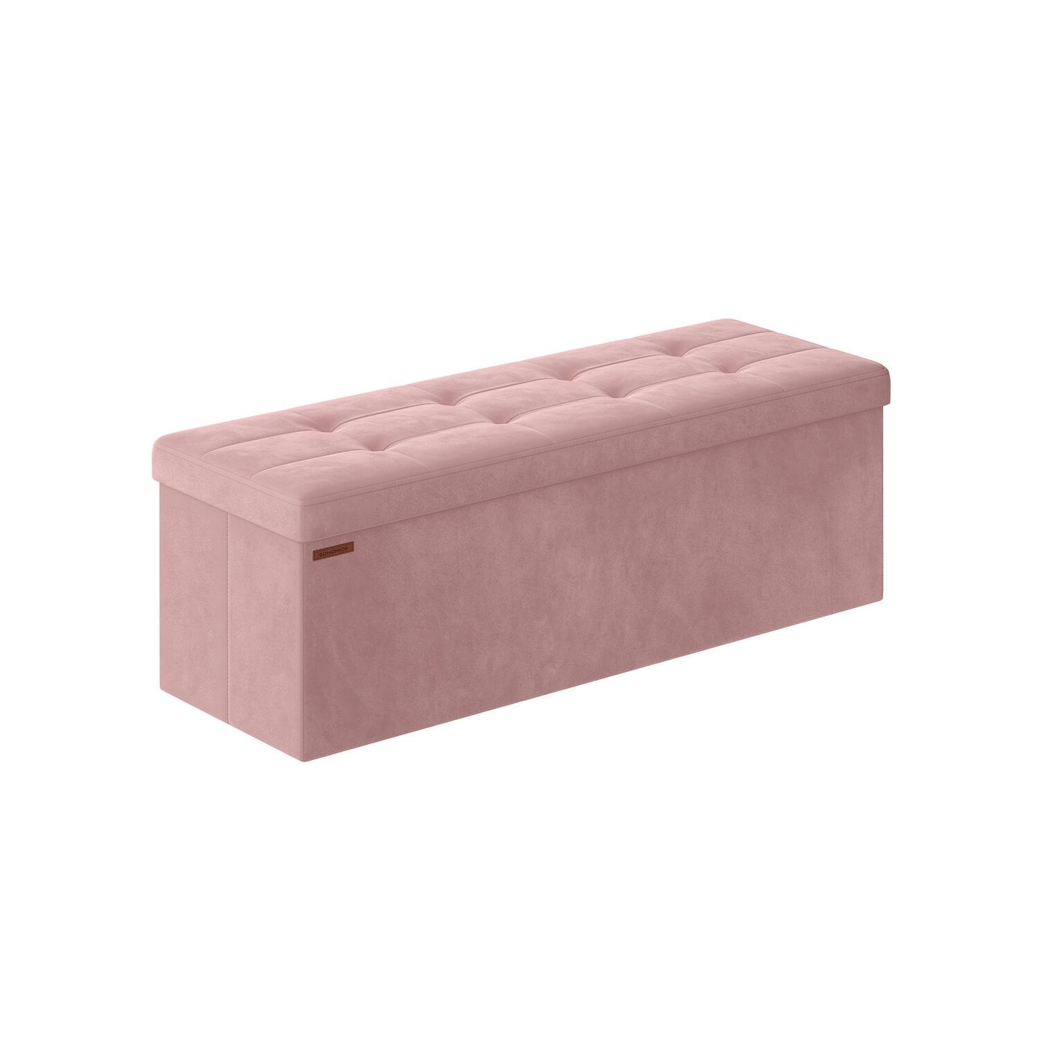 Sedia da bagno pieghevole con portata fino a 300 kg, rosa pastello - 38 x 110 x 38 cm