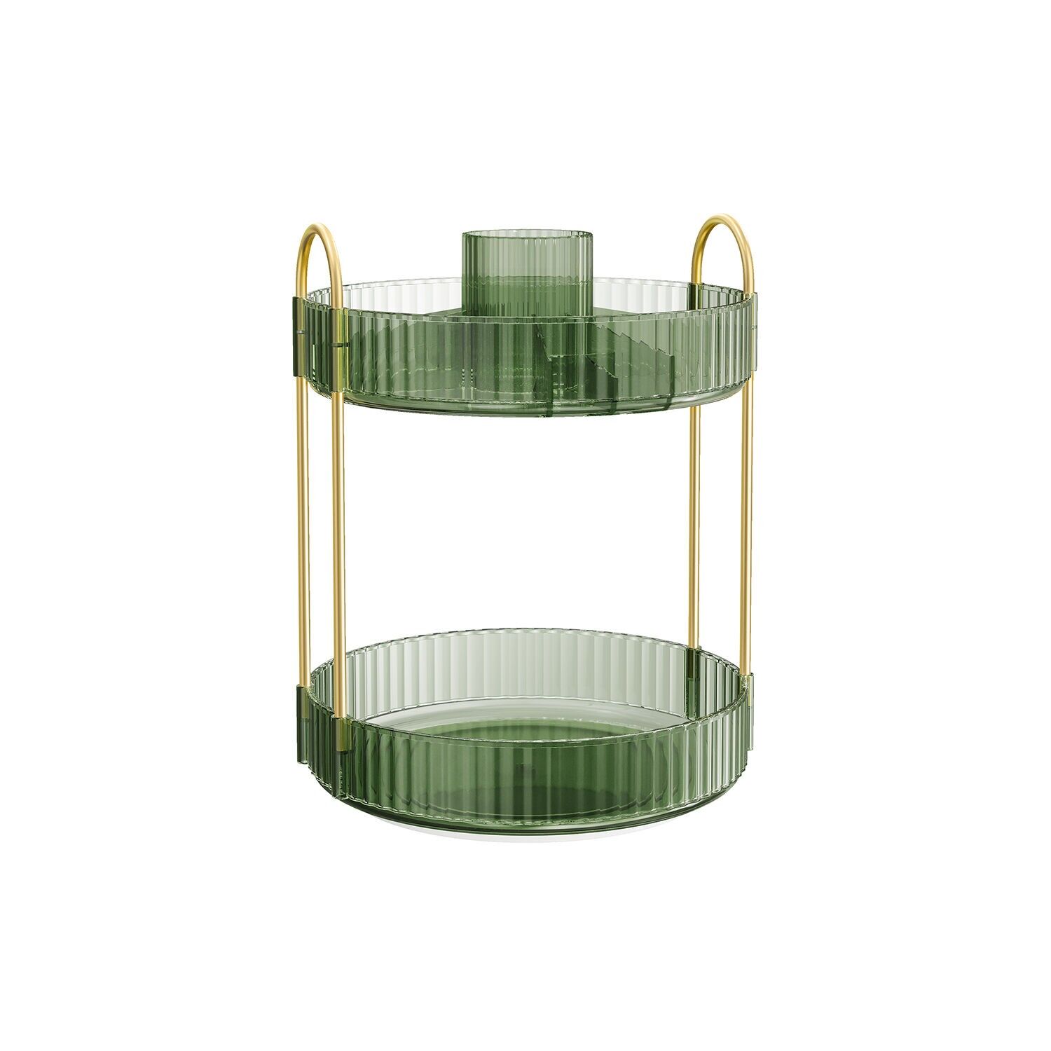 Organizer per trucchi con rotazione a 360° - 23 x 23 x 31 cm