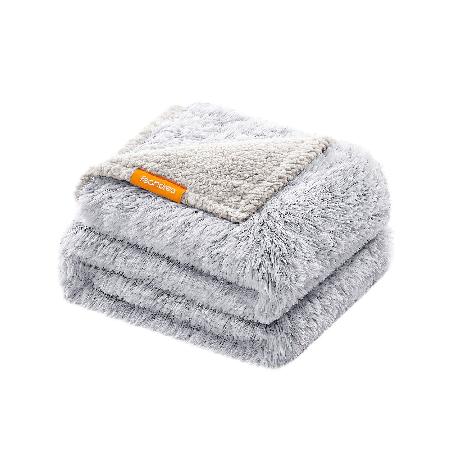 Coperta per cani 127 x 102 cm disponibile in tessuto Sherpa su entrambi i lati 1