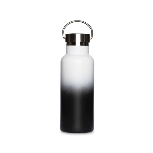 Urban insulated double wall bottle ‘Black & White’