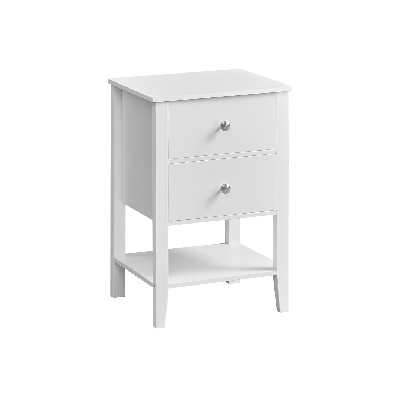 Comodino in bambù con 2 cassetti - 35 x 40 x 60 cm