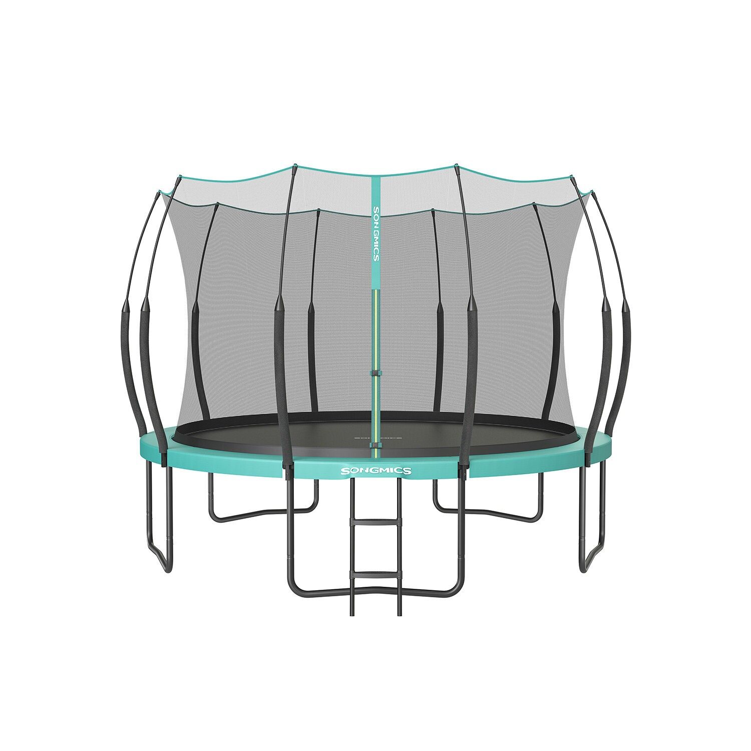 Trampolino Ø 366 cm con copertura da viaggio vedi blu