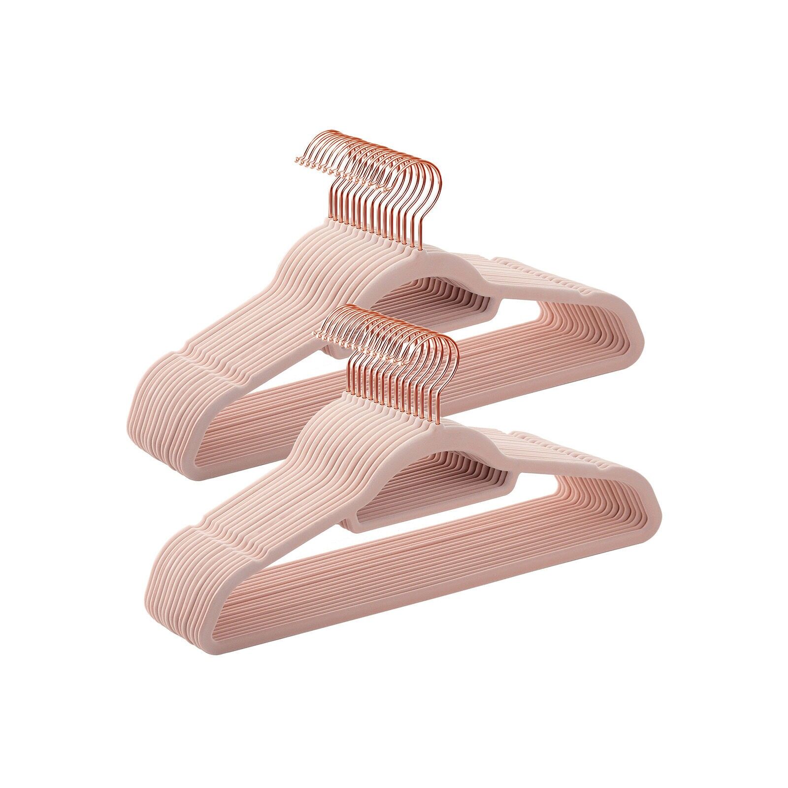 Ciondoli in velluto 30 pezzi.rosa - 0,6 cm 1