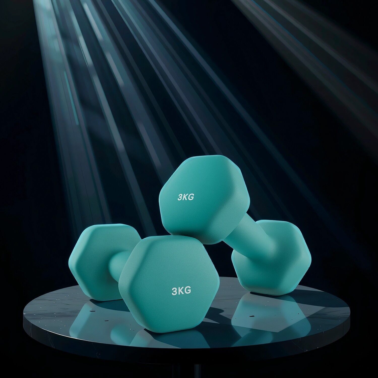 Set di 2 manubri, 2 x 3 kg - 7 x 15 cm 1