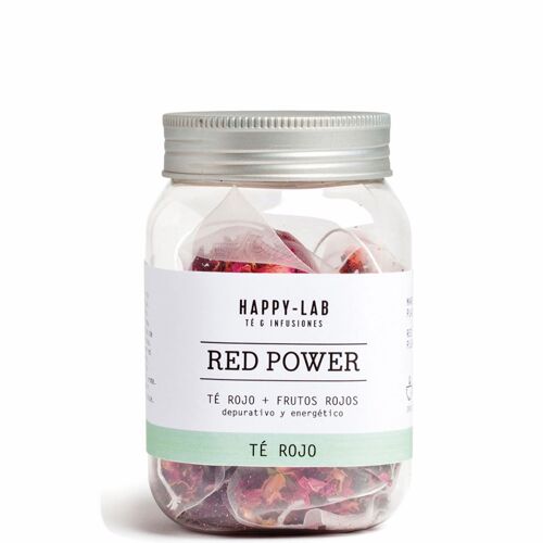 RED POWER - HAPPY-LAB. Té rojo + Frutos rojos.