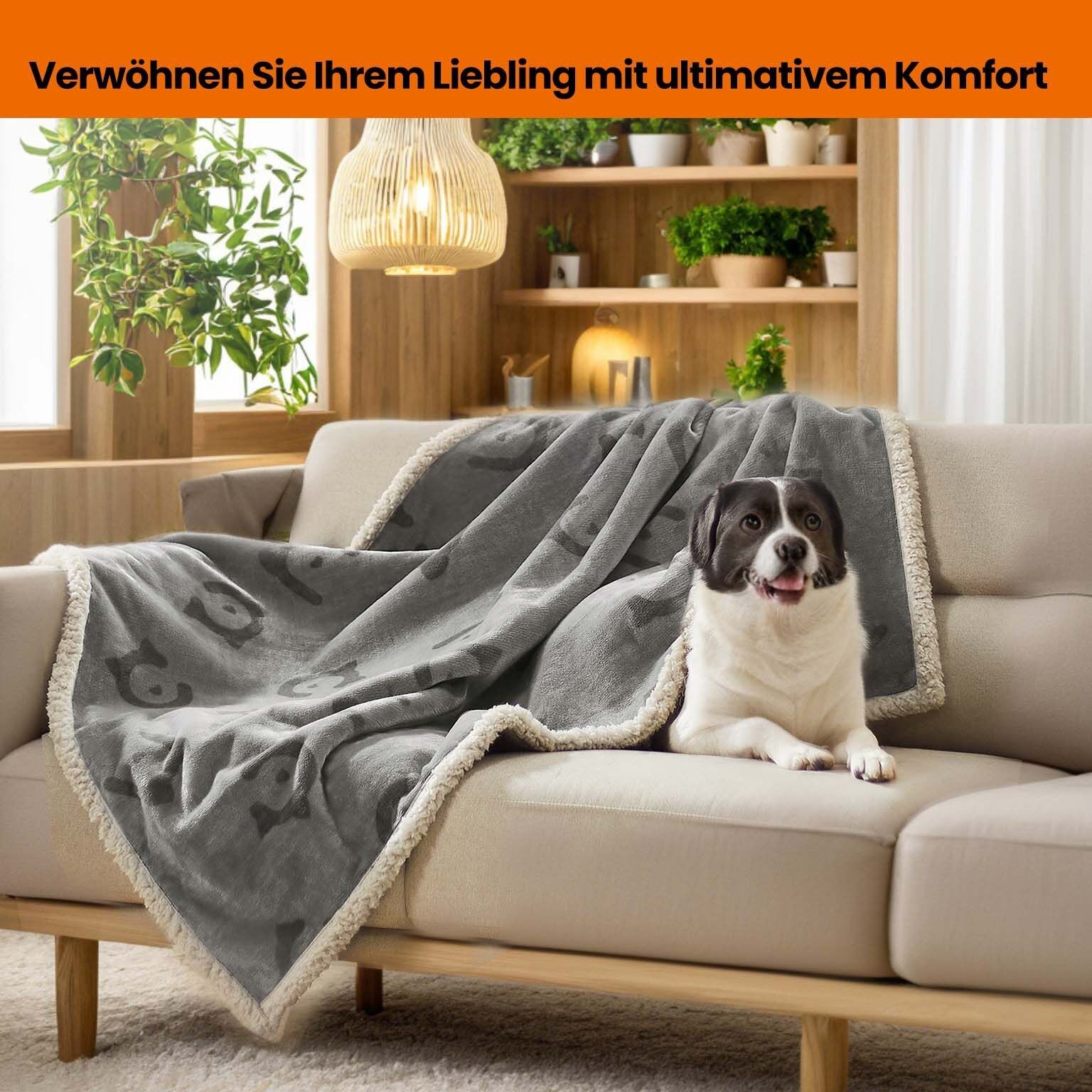 Coperta impermeabile per cani, coperta per animali domestici, lavabile in lavatrice - 127 x 101 cm