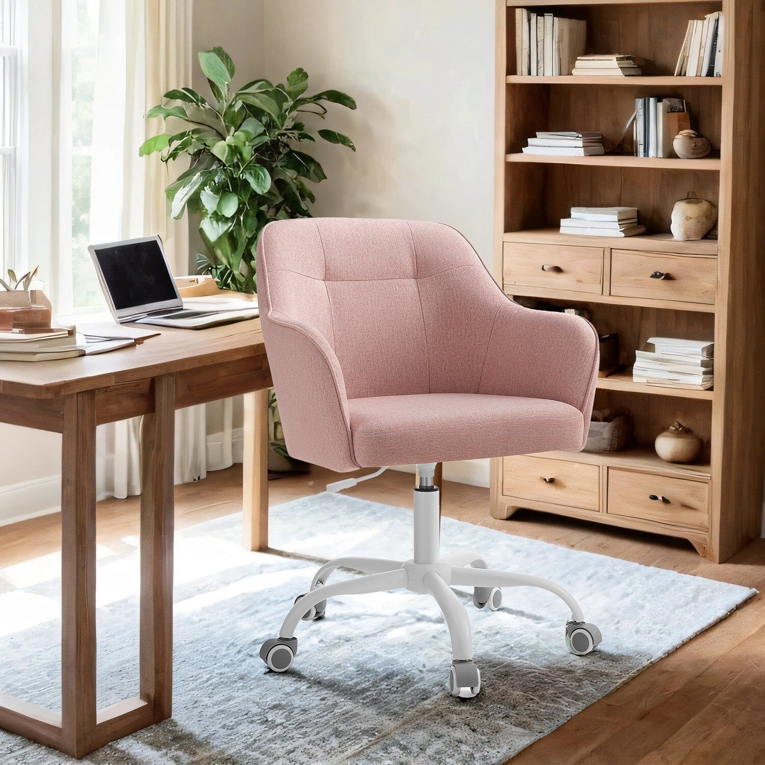 Sedia da ufficio, sedia girevole, sedia da scrivania - 56 cm