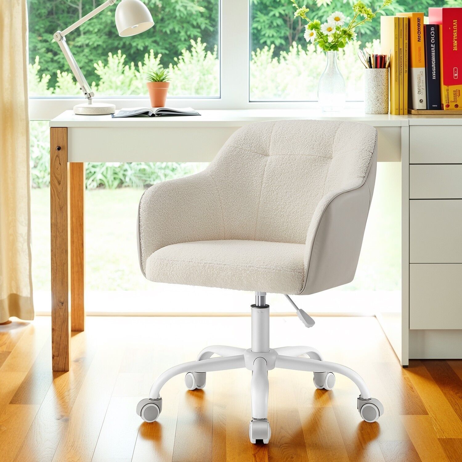 Sedia da ufficio, sedia girevole, sedia da scrivania - 56 cm 5