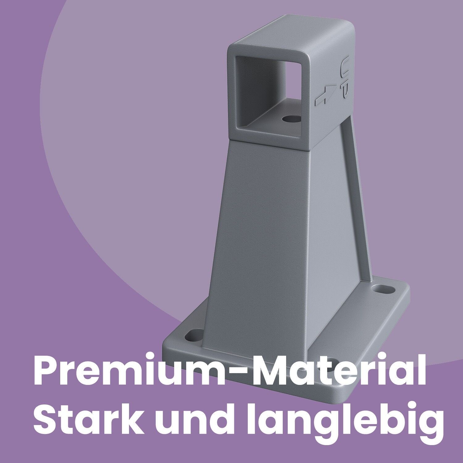 Supporto a parete per tenda da sole laterale, adatto solo per tende da sole laterali in alluminio Mooistoerwonen - 9 x 8 x 12,8 cm 1