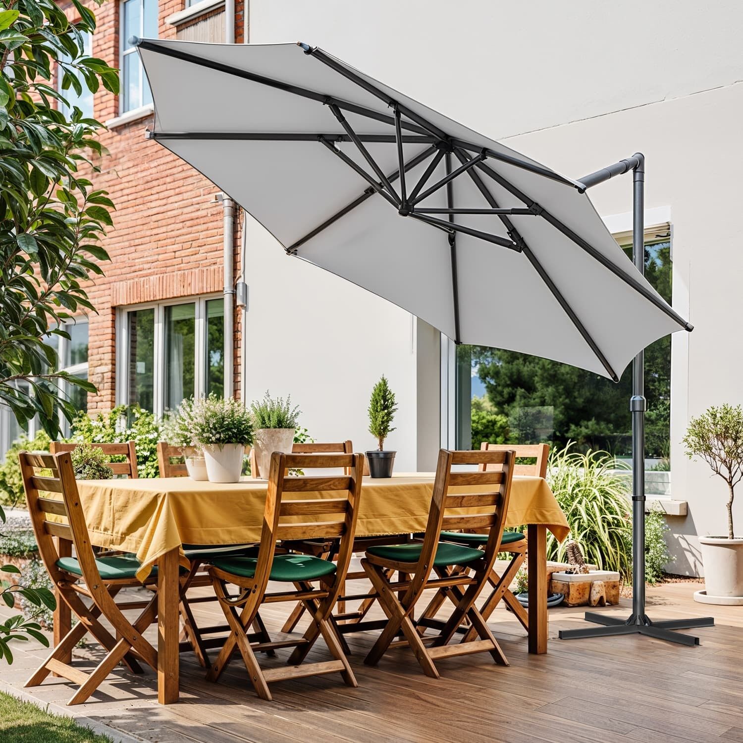 Ombrellone, ombrellone a sbalzo, 300 cm 1