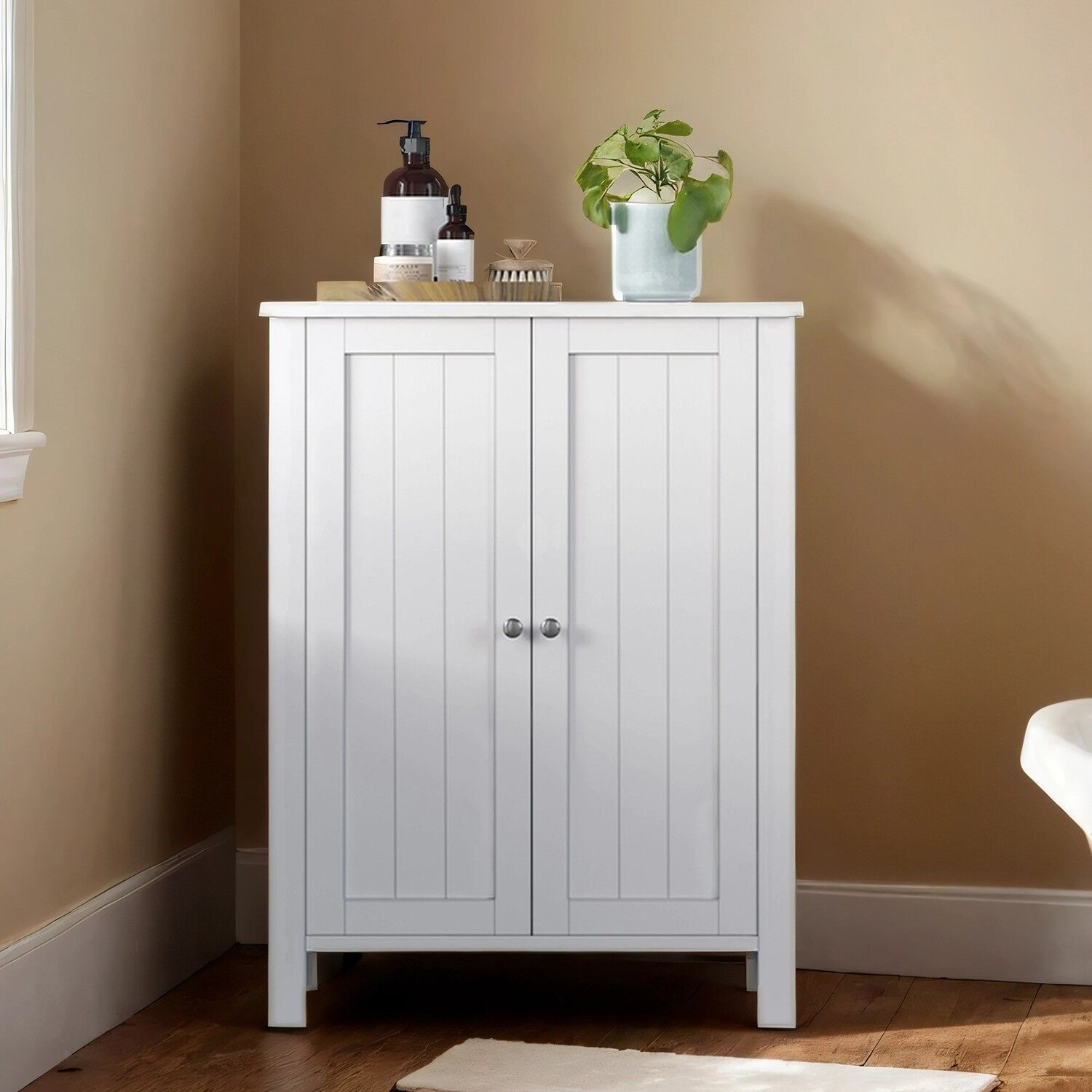 Mobiletto da bagno, mobiletto da bagno indipendente, mobiletto contenitore - 60 x 80 x 30 cm