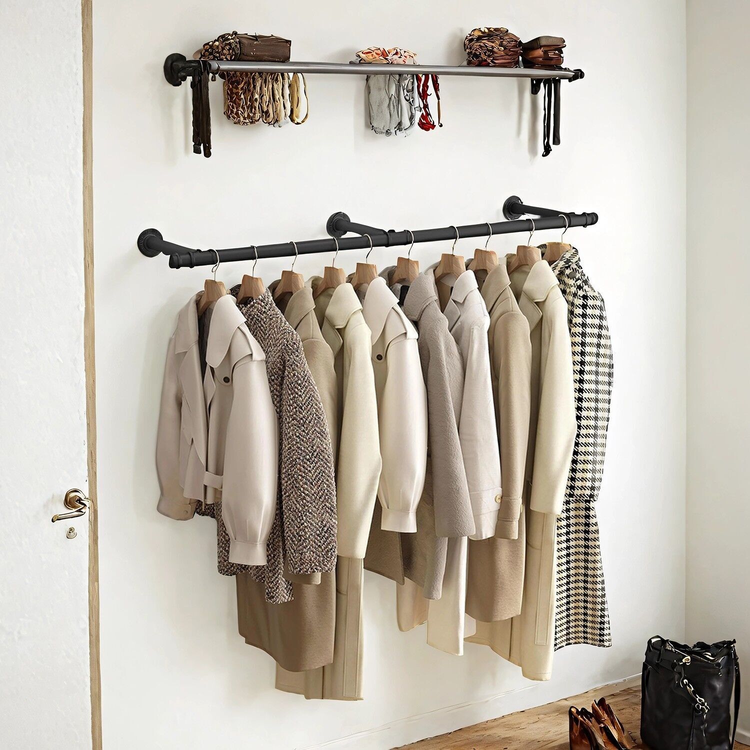 Appendiabiti da parete - 30,4 x 170 x 7 cm 1