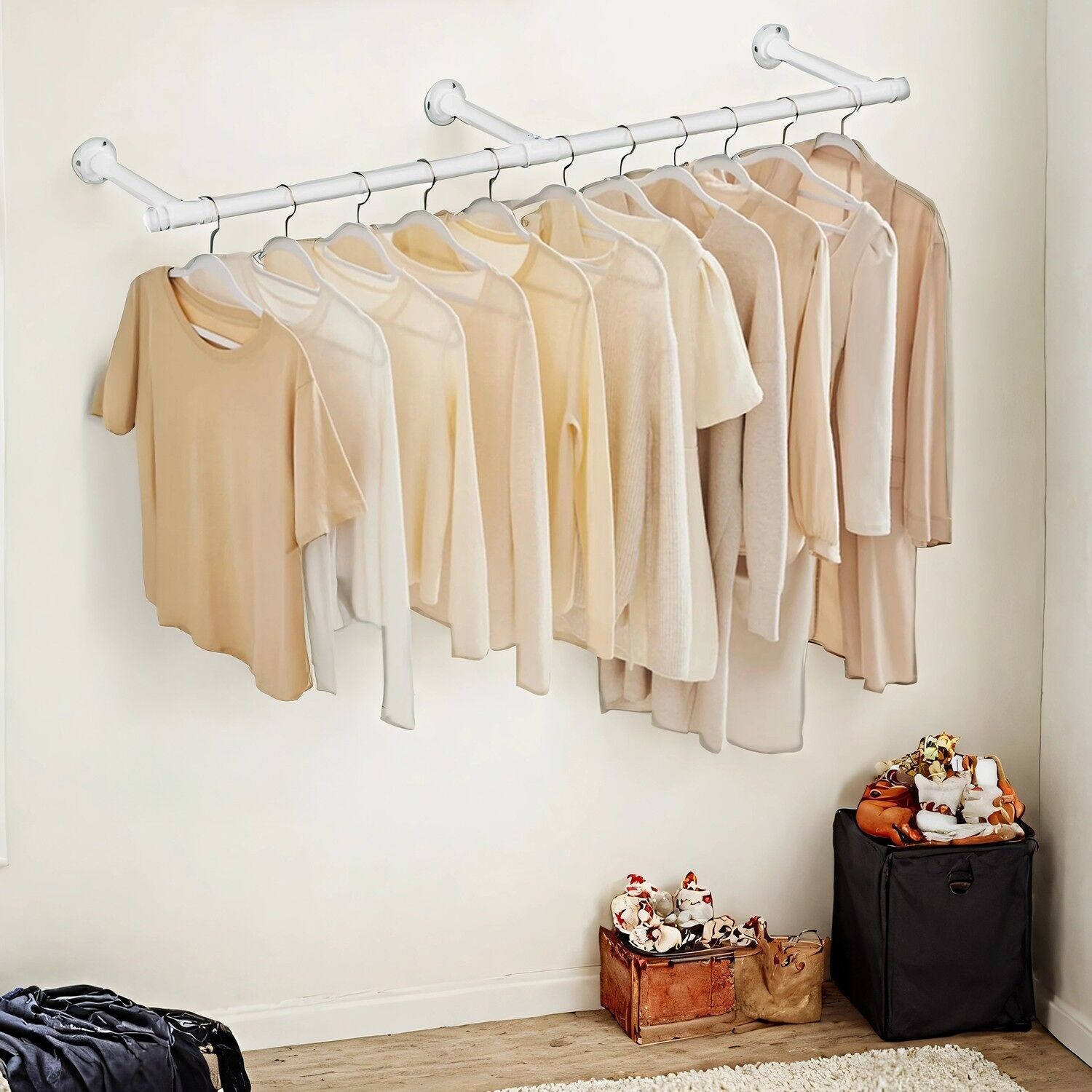 Asta portacavi per parete 30,4 x 170 x 7 cm 1