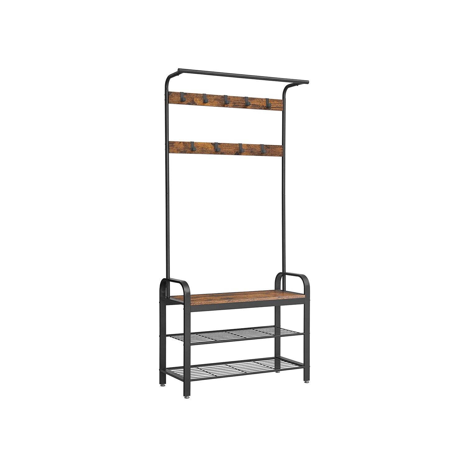 Appendiabiti con 3 ripiani - 183 cm 1