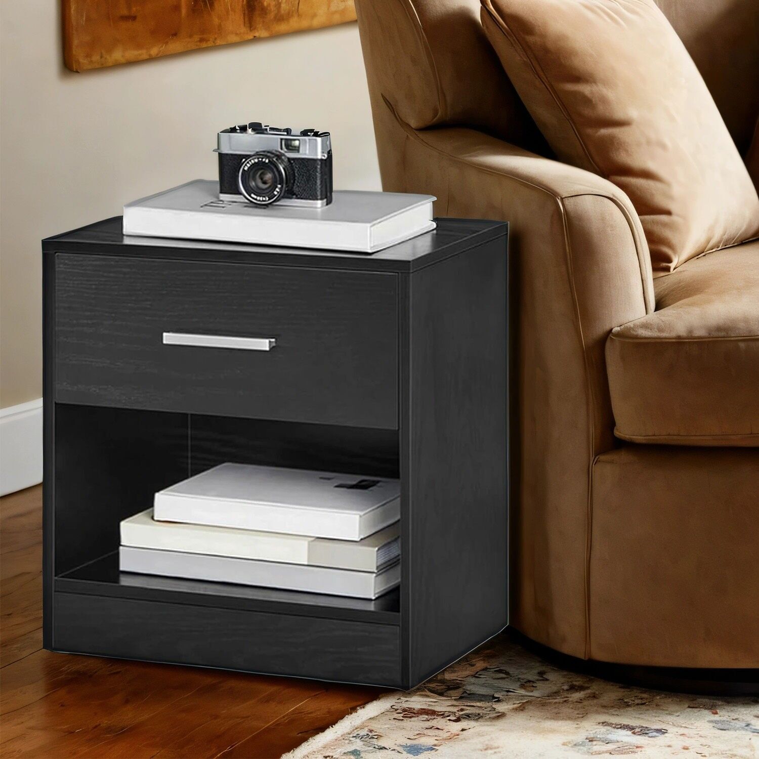 Set di 2 comodini, tavolino laterale - 28,1 x 39,1 x 41,1 cm 1