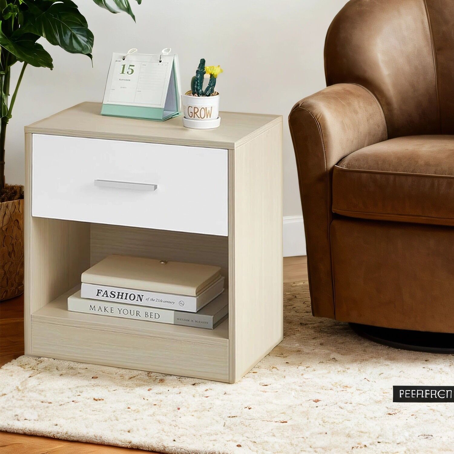 Set di 2 comodini - 28,1 x 39,1 x 41,1 cm 2