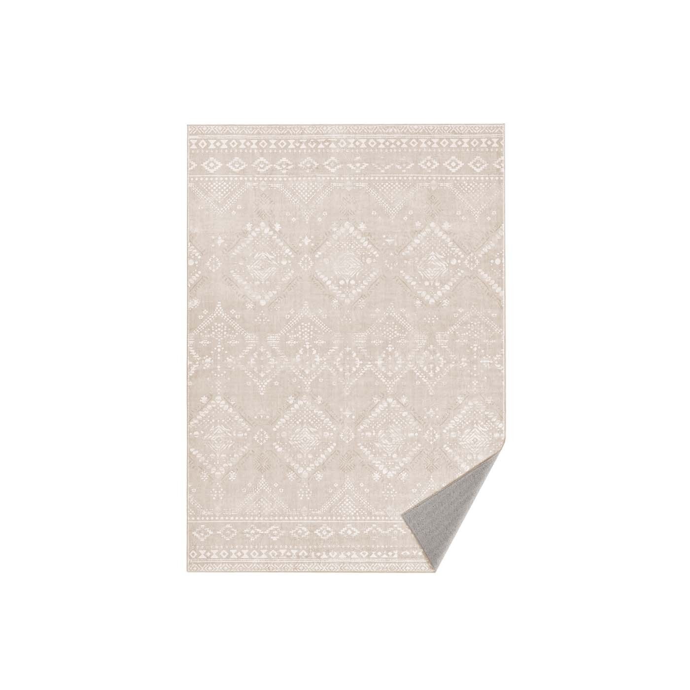 Tappeto Boho 140 x 200 cm beige cappuccino morbido