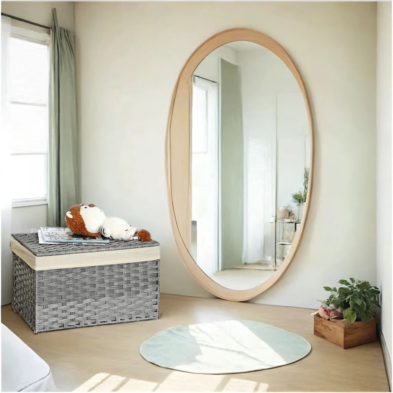 Grande scatola portaoggetti con coperchio - 55,5 x 34 x 34 cm 1