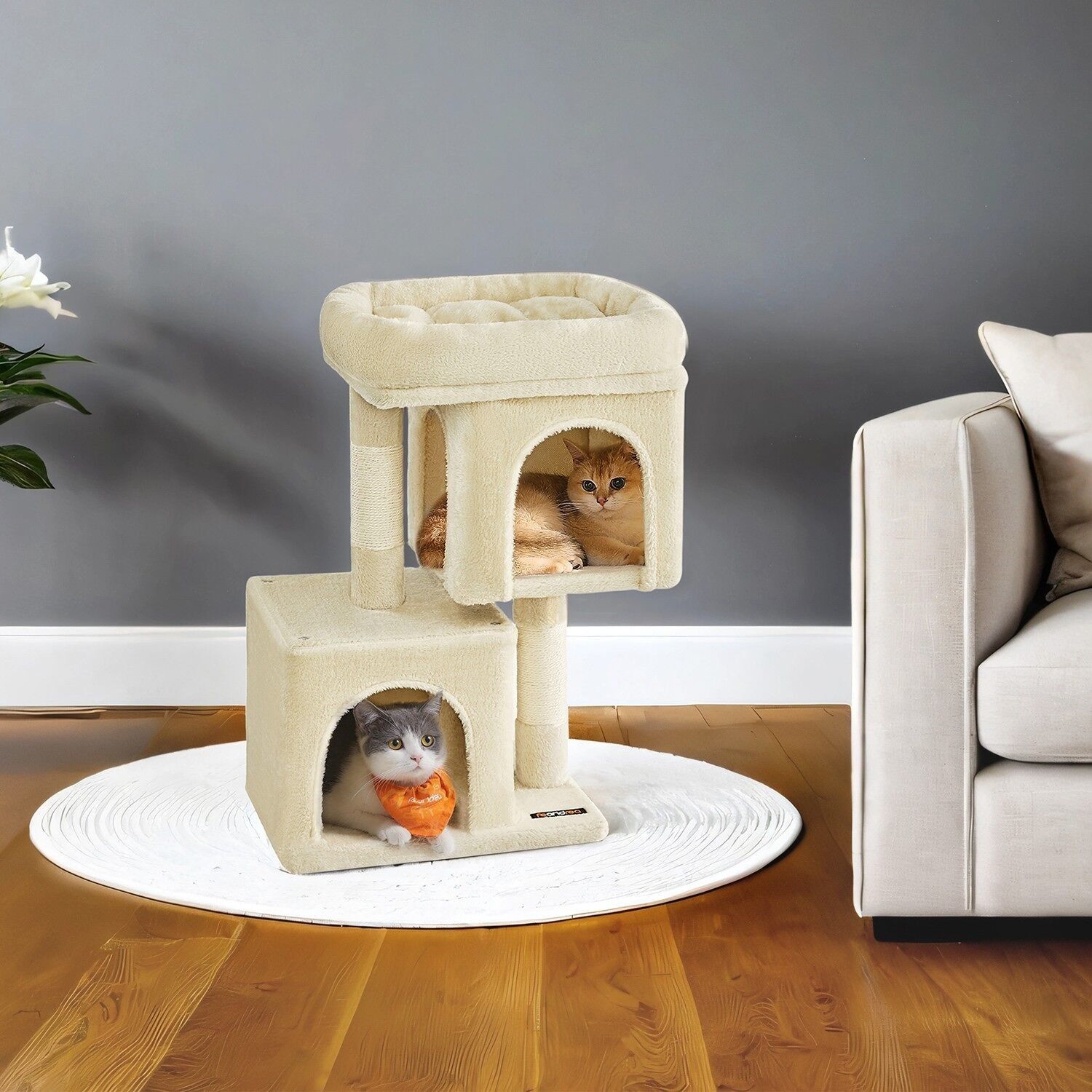 Tiragraffi piccolo beige da 67 cm 1