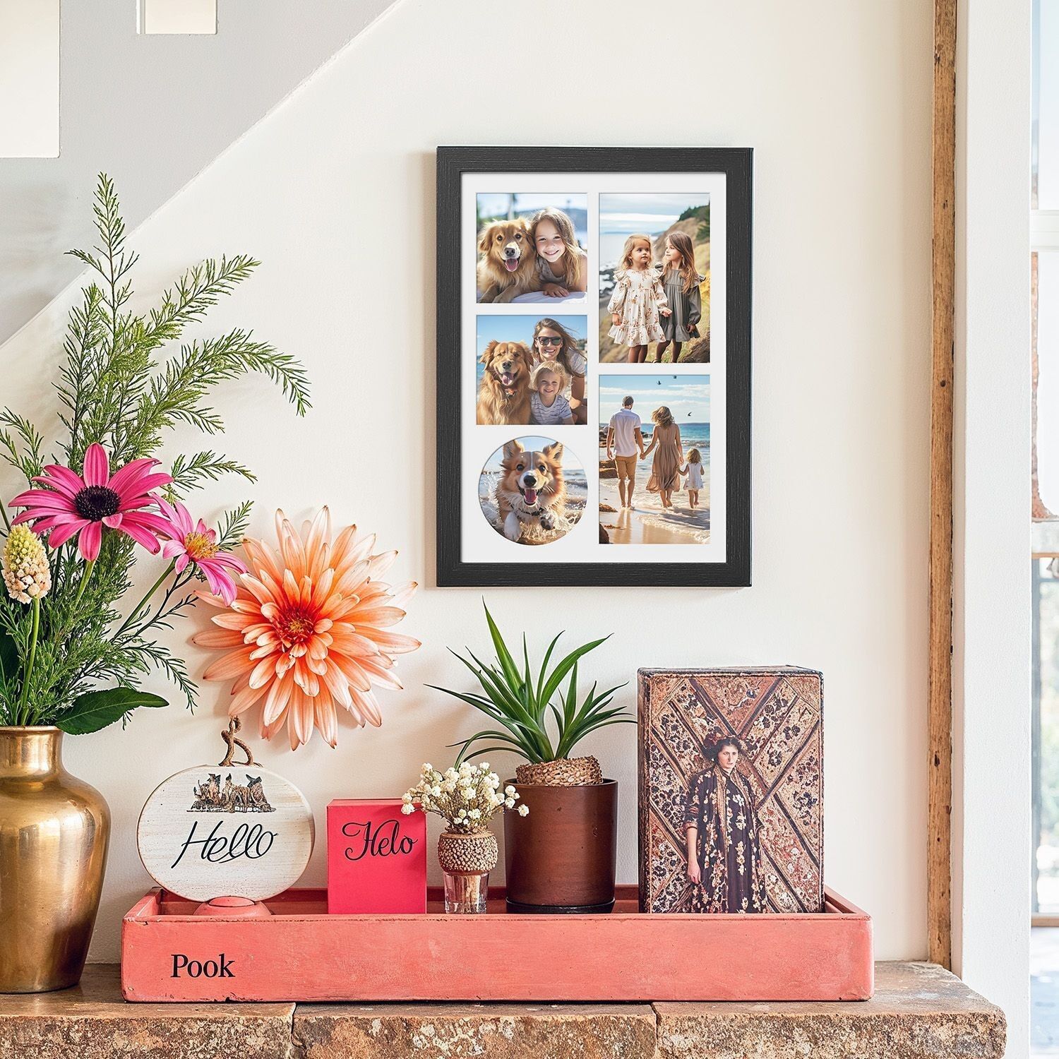 Immagini A4 per più immagini in bianco e nero - 36,5 x 26 cm 1