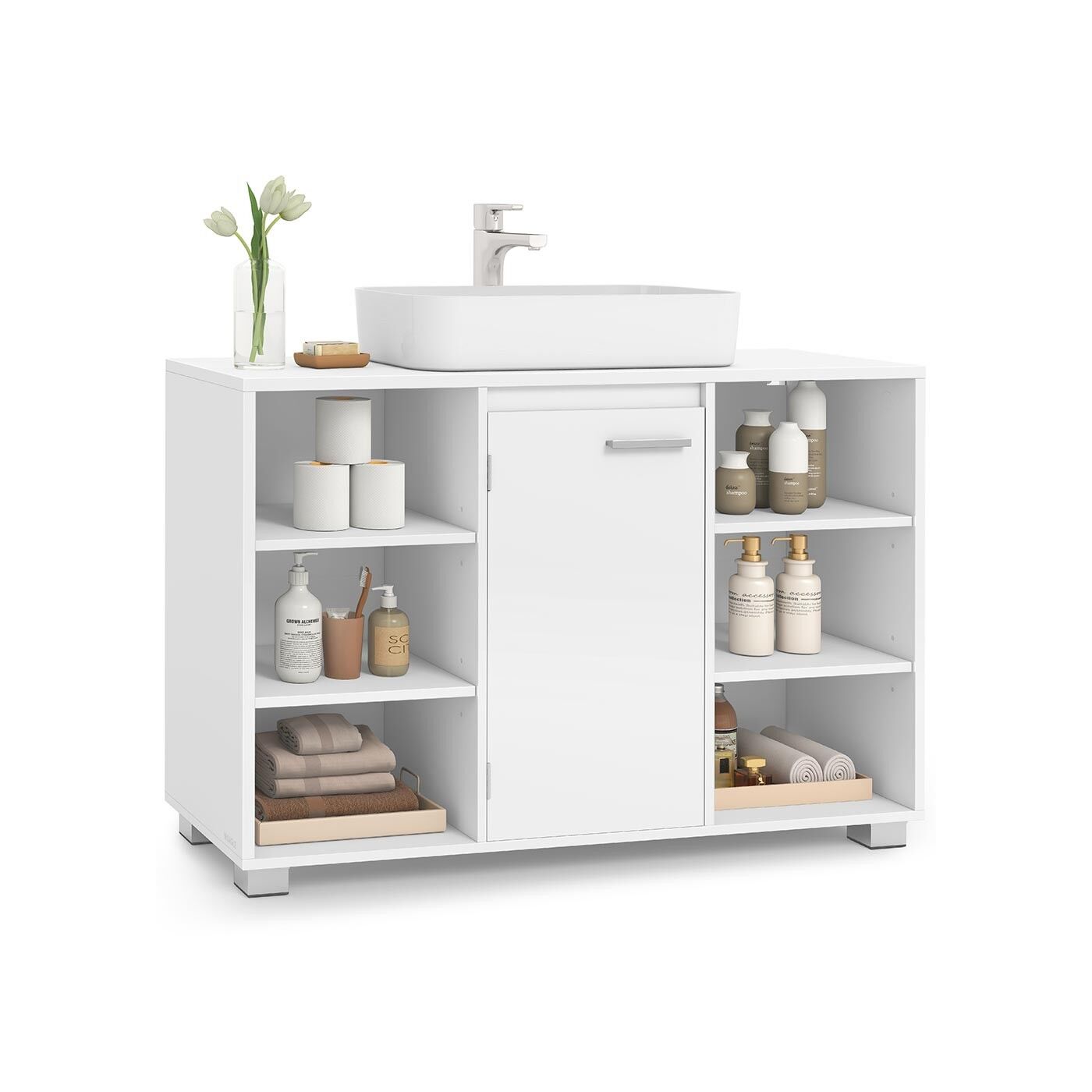 Mobile lavabo con staffe regolabili - 30 x 90 x 60 cm 1