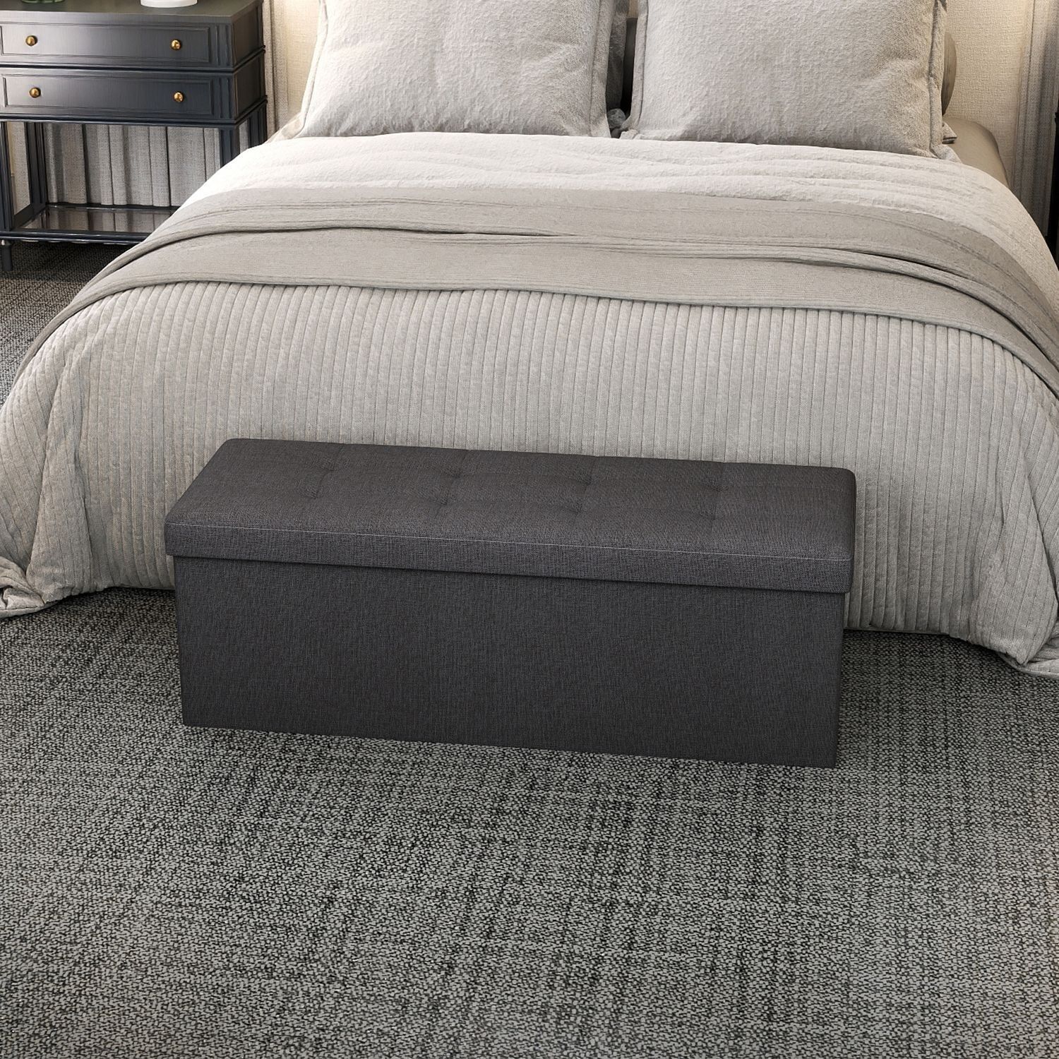 Panca con spazio contenitore - 31 x 41 cm