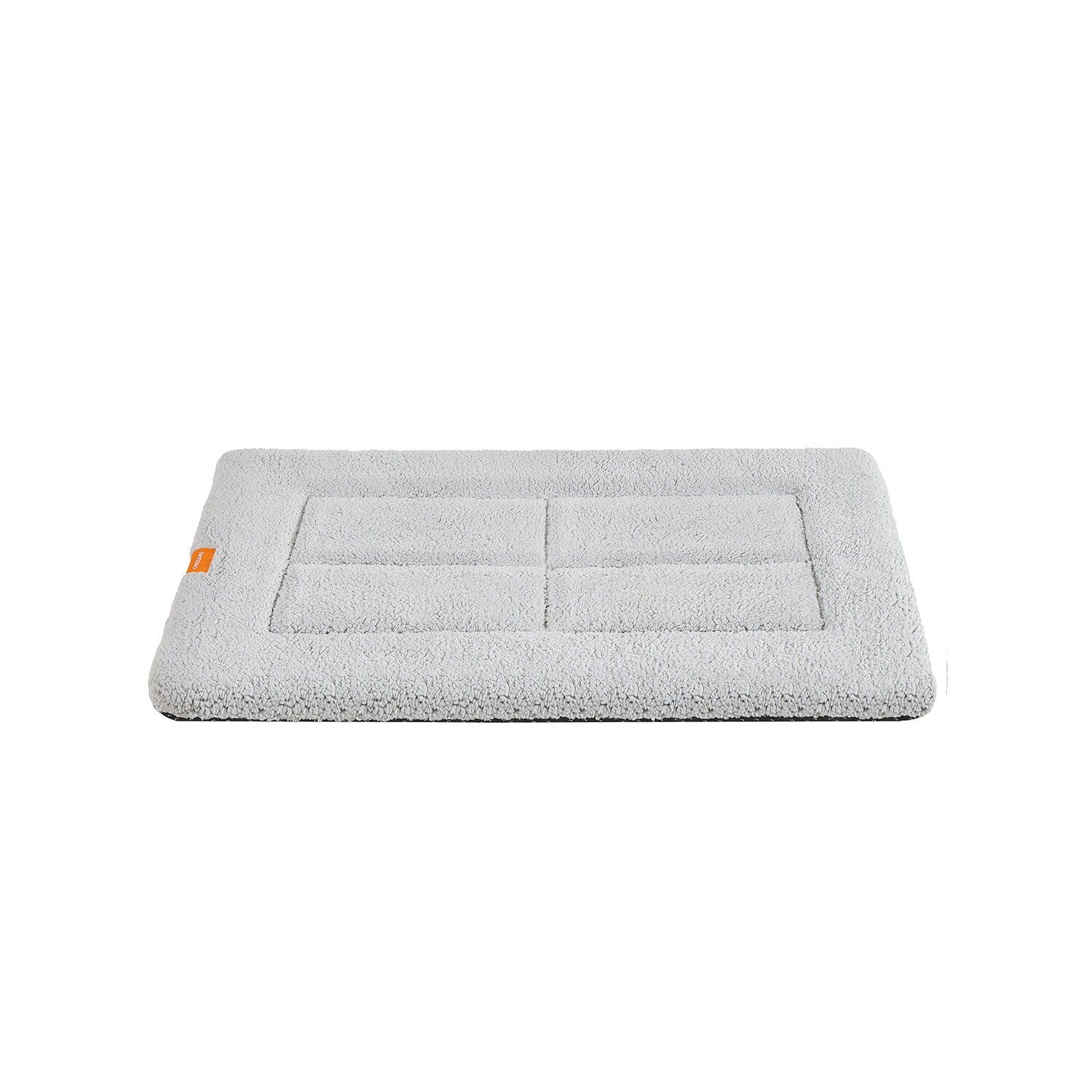 Coperta per cani XXL 120 x 75 cm lavabile in lavatrice grigio chiaro