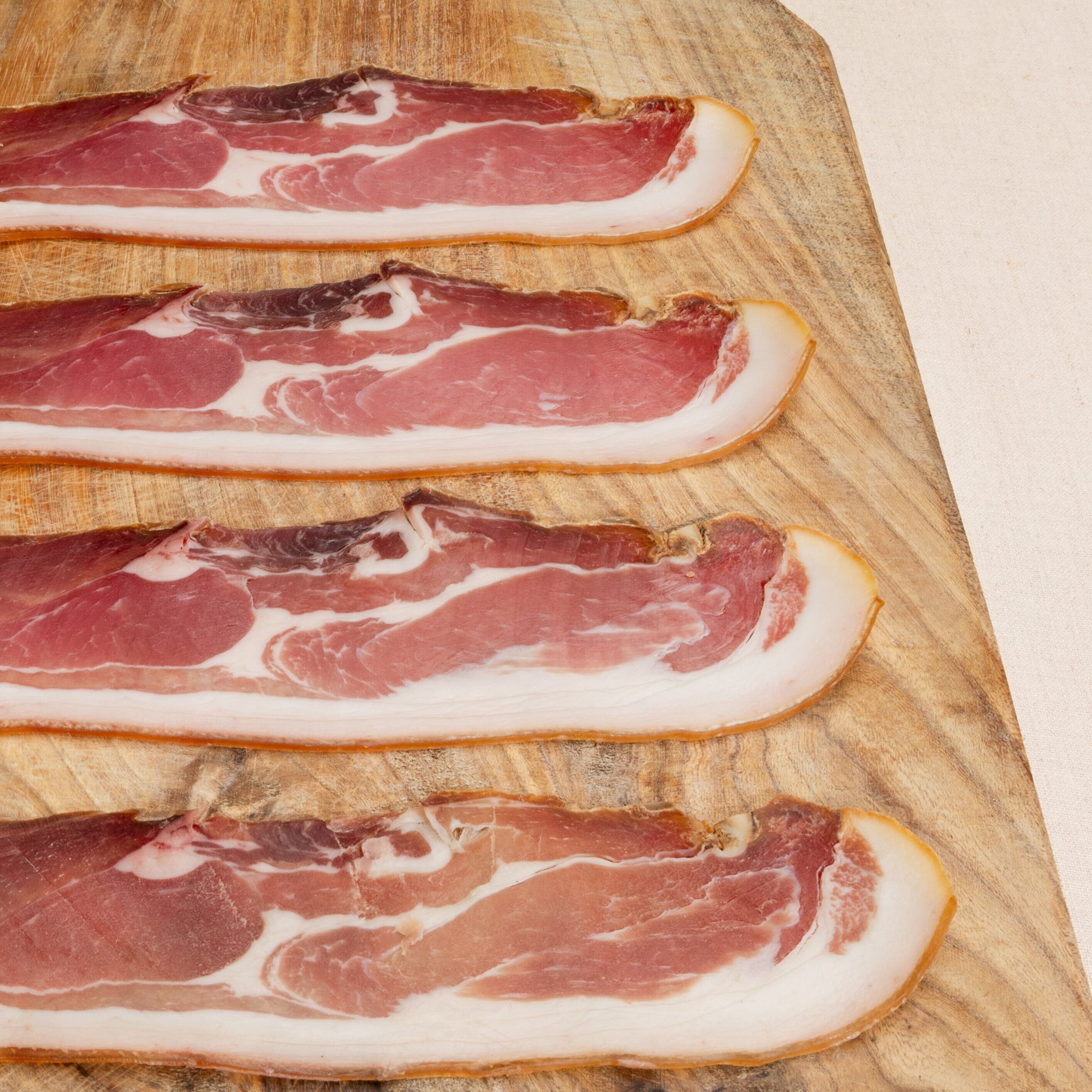 20 slices of dry-cured ham, 12 months old - vacuum-packed