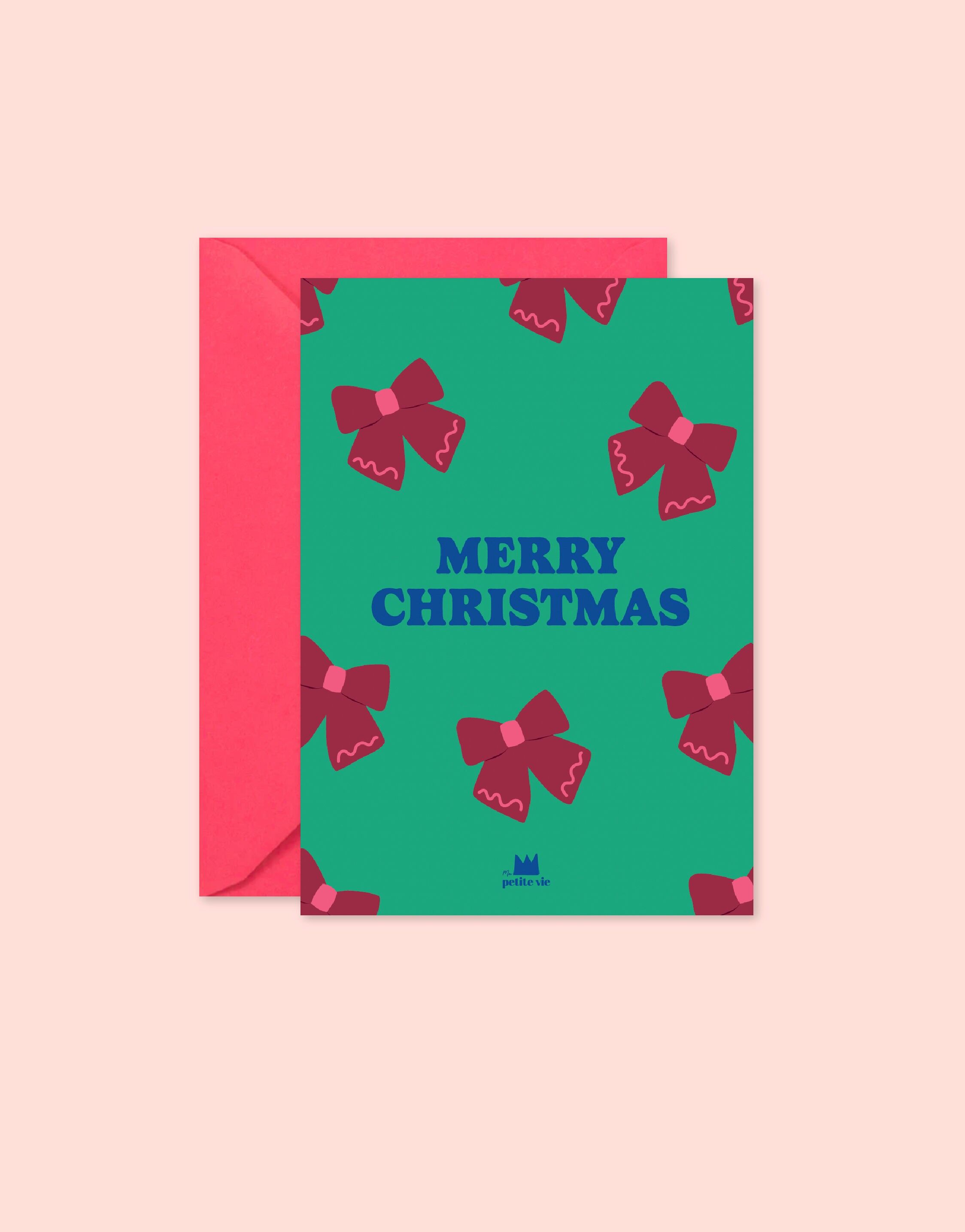 "Christmas" card: Merry Christmas (with envelope)