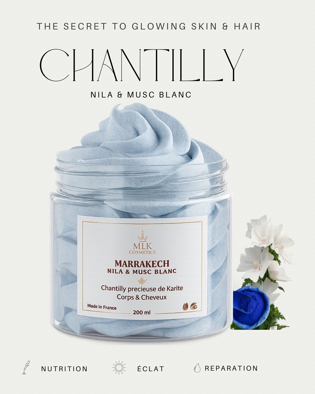 Precious Chantilly of Marrakech shea butter – Nila and White Musk