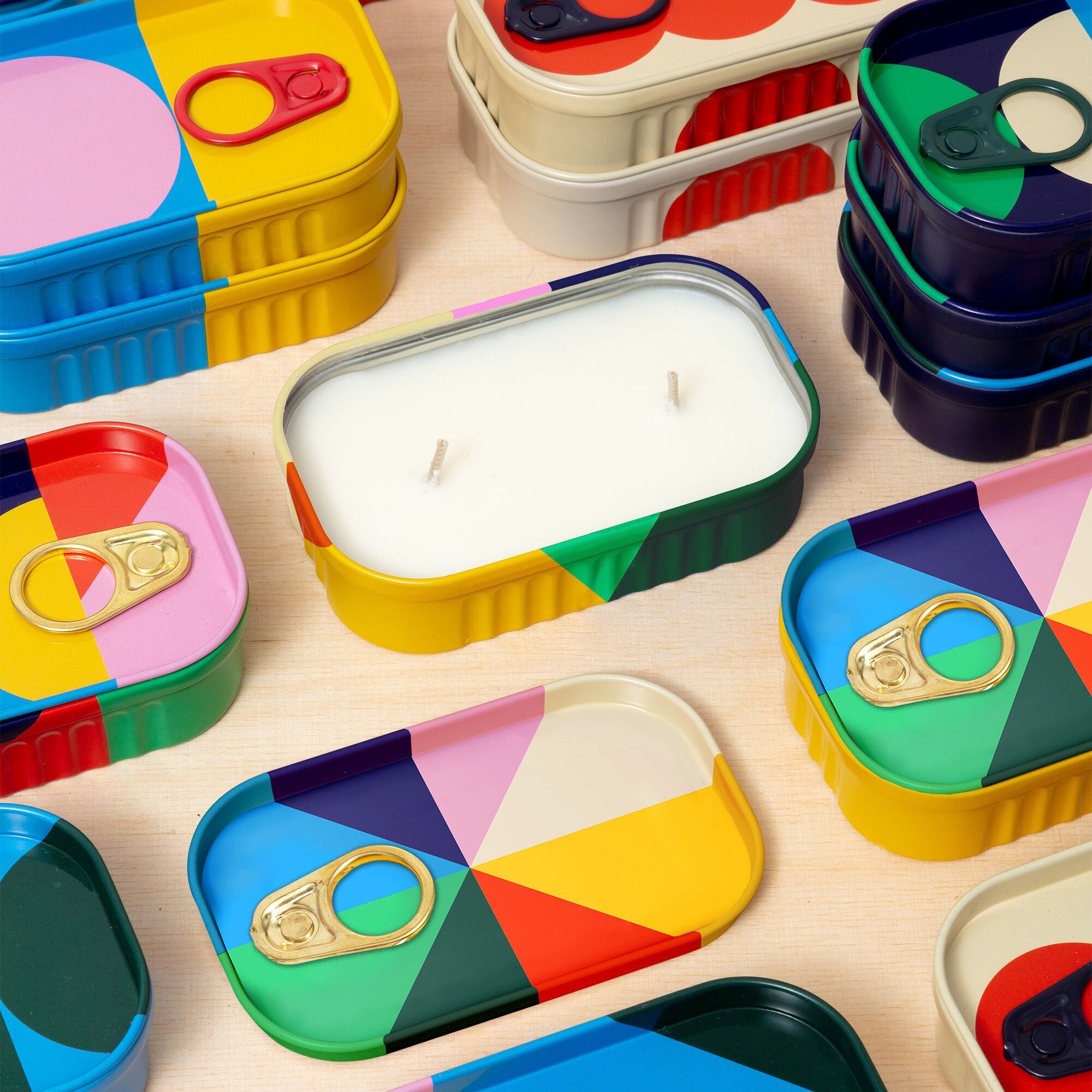 Tinned Goods - Season's Greetings - Candle