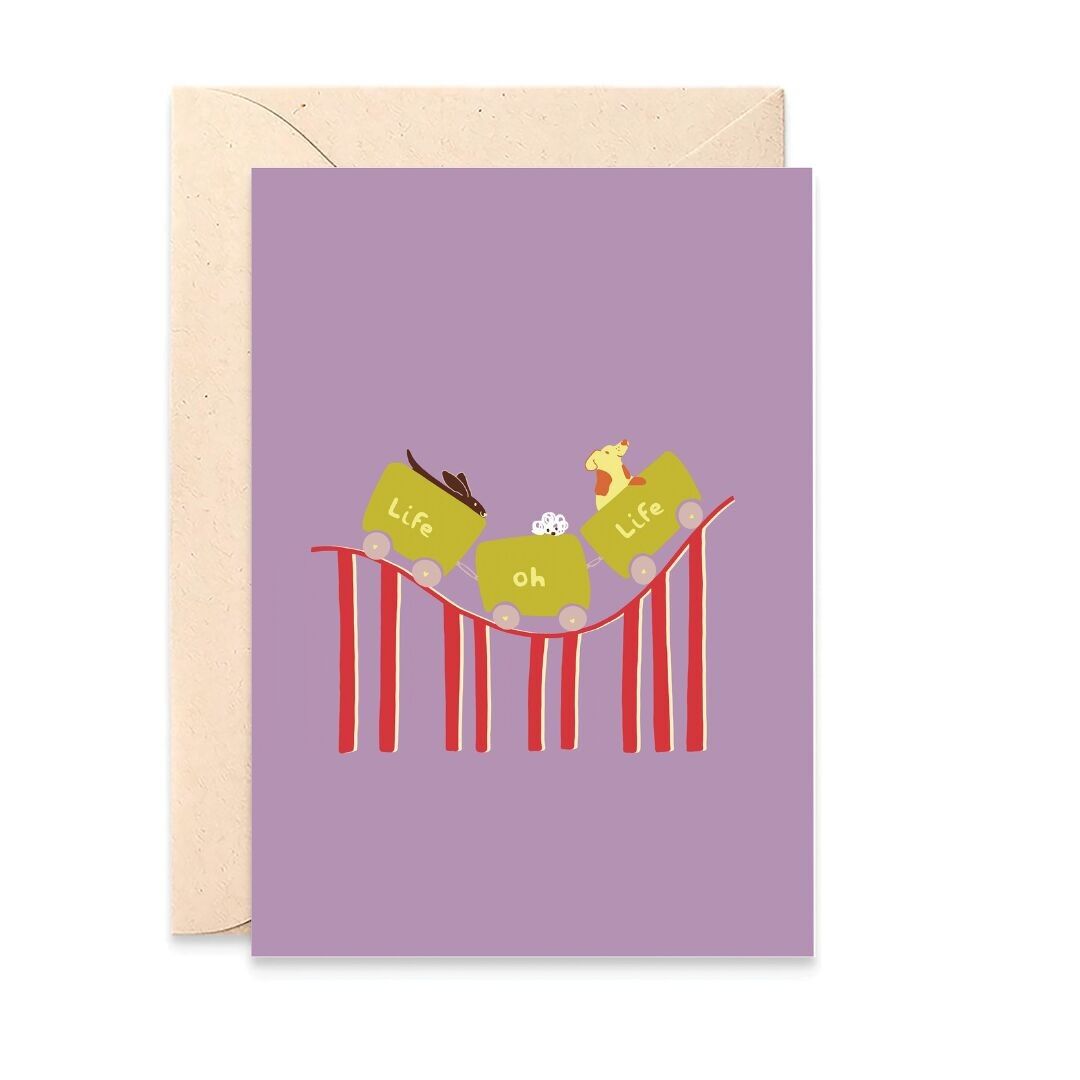 'Life of Life' card, all-occasion greeting card