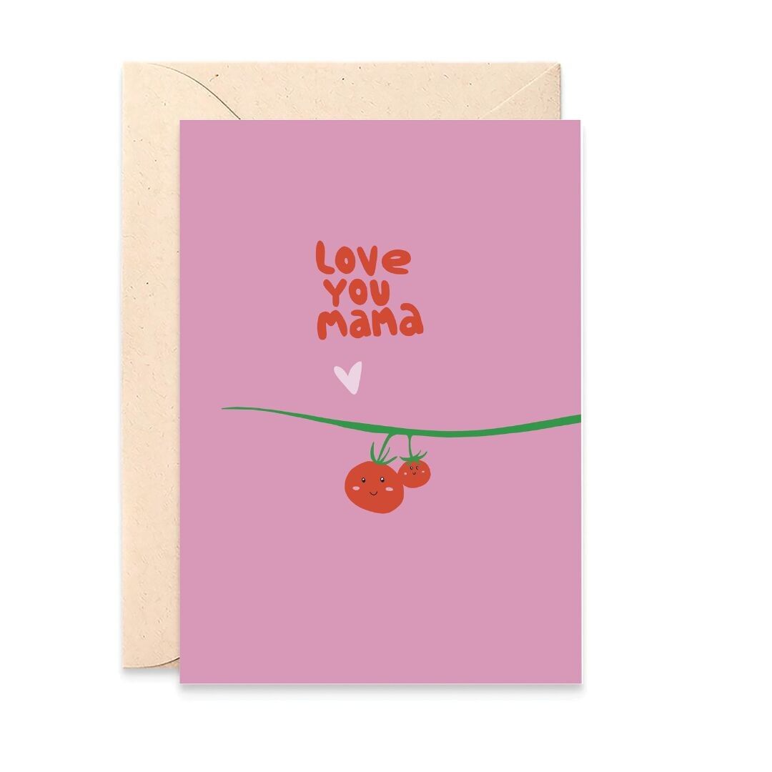 Mother's Day 'Love You Mama' Card