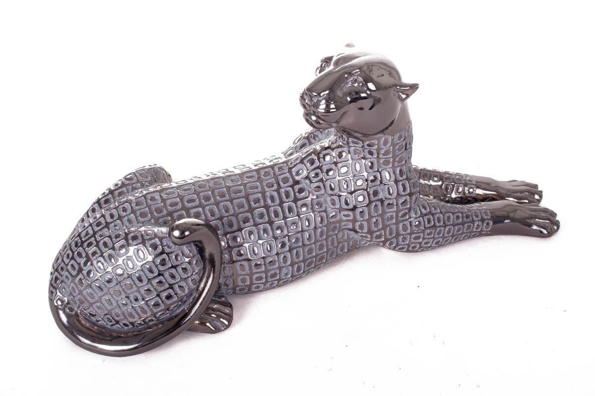 DA1803 - LIEGENDER PANTHER - SILBER