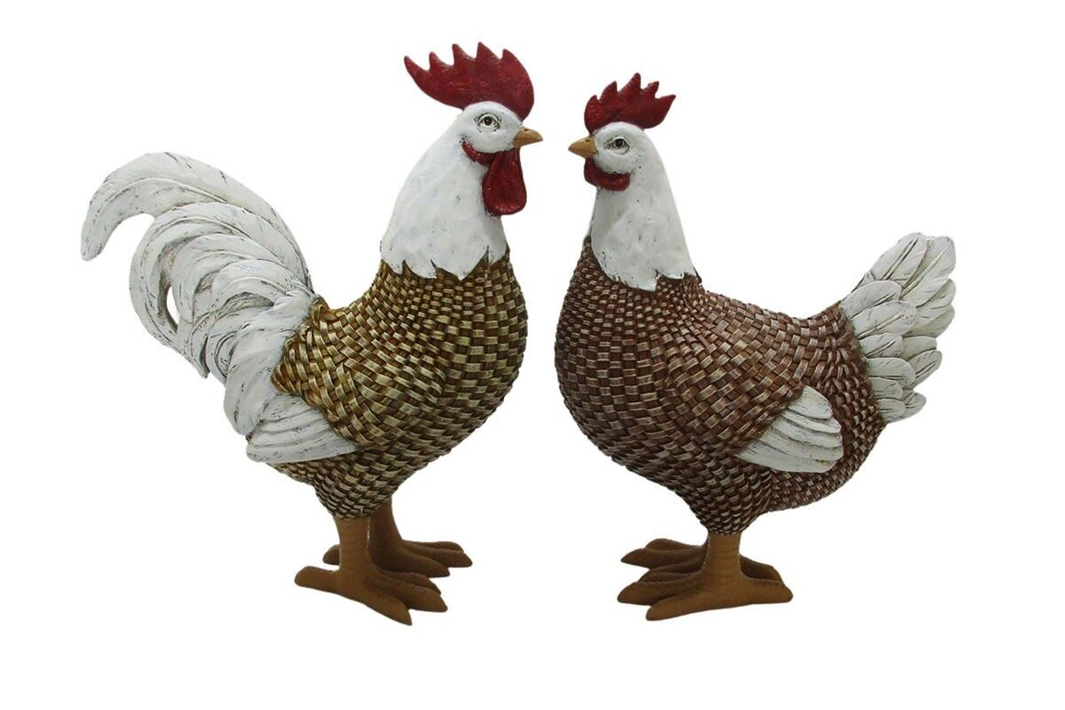 DG3240 – SORTIERTE HÄHNE/HENNE MIT GEFLOCHTENEM GEFIEDEREFFEKT – HUHN