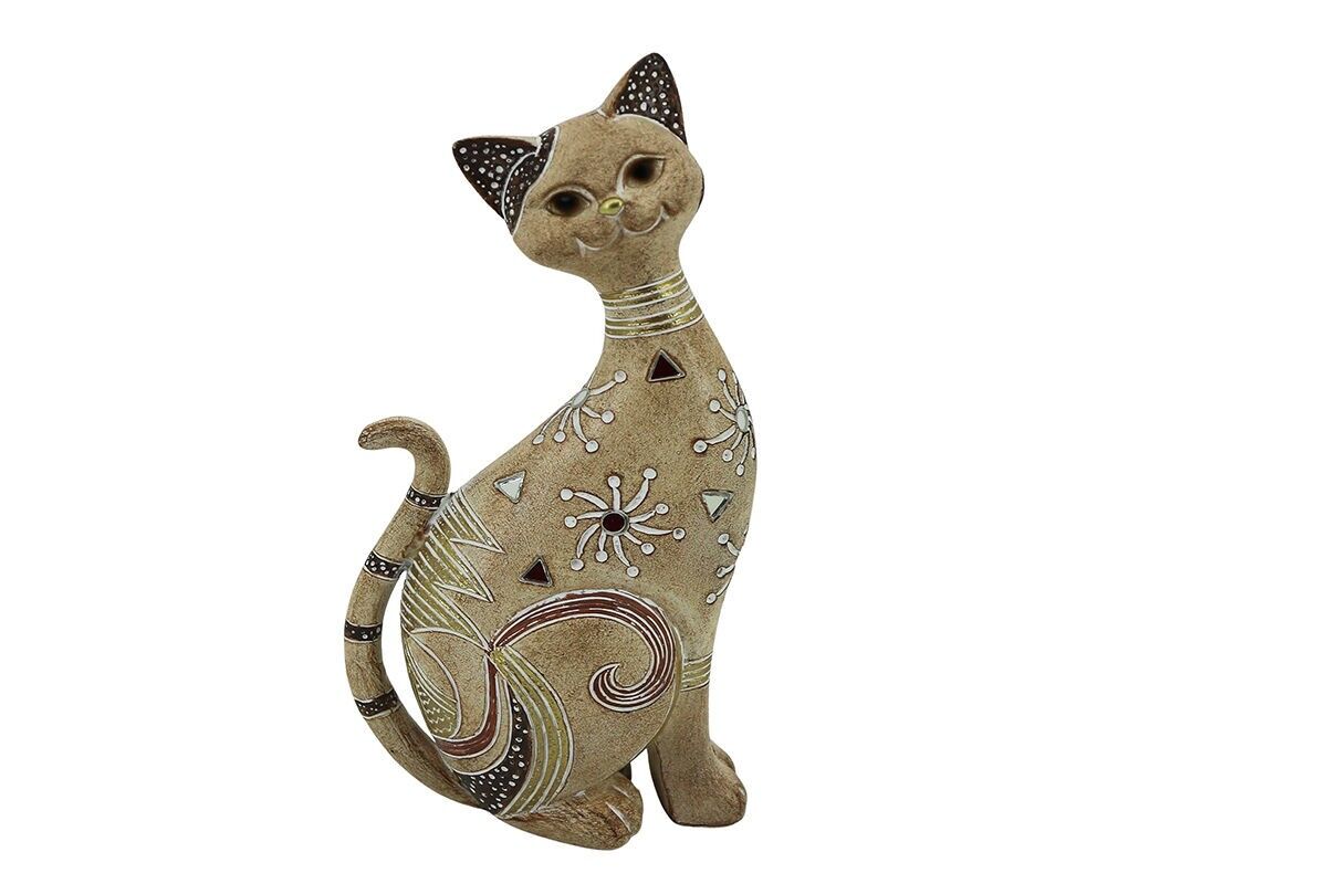 DG3415 - KATZE SITZT AUF DER LINKEN SEITE -