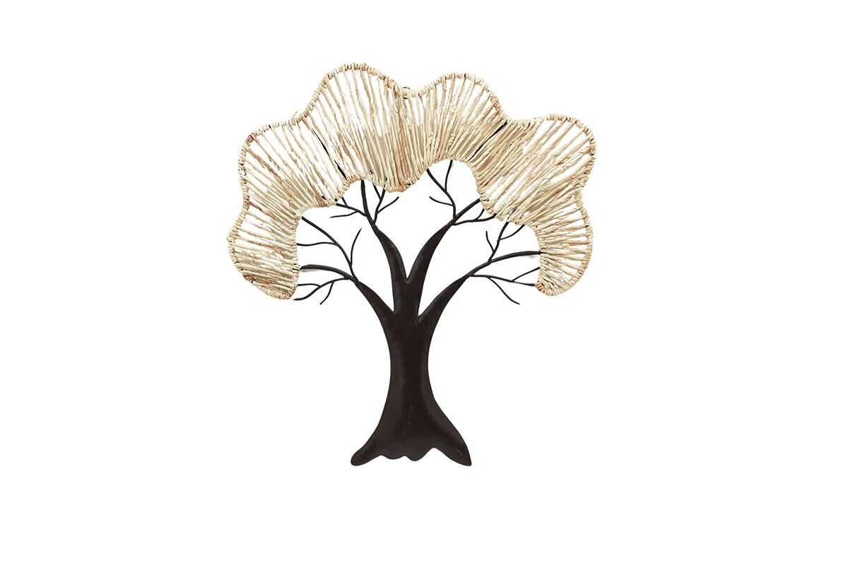 DM1103 - DECORAZIONE DA PARETE A FORMA DI ALBERO INTRECCIATO - BELLE ARTI