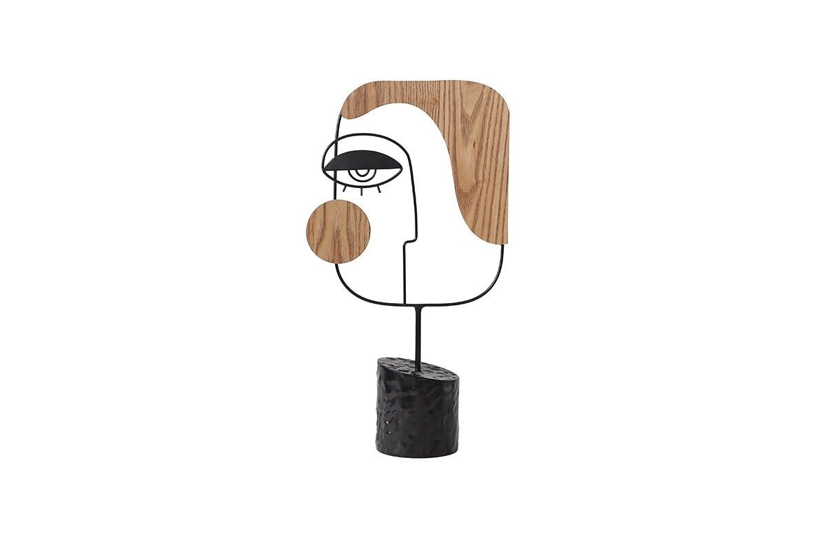 DM1119 - Holz/Metall Gesichtsdekor-Set - Fine Arts