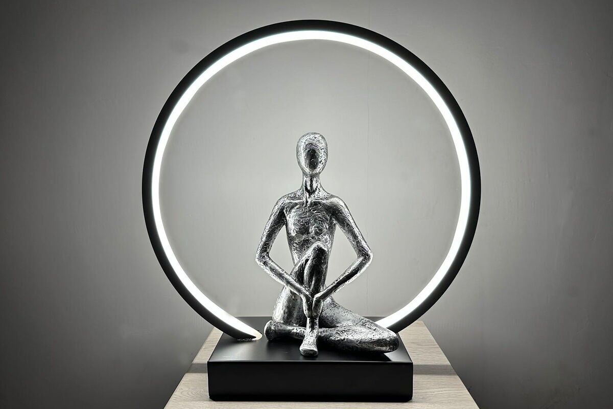 LAMPADA A LED SCULTURA DONNA ZEN - INTERNO