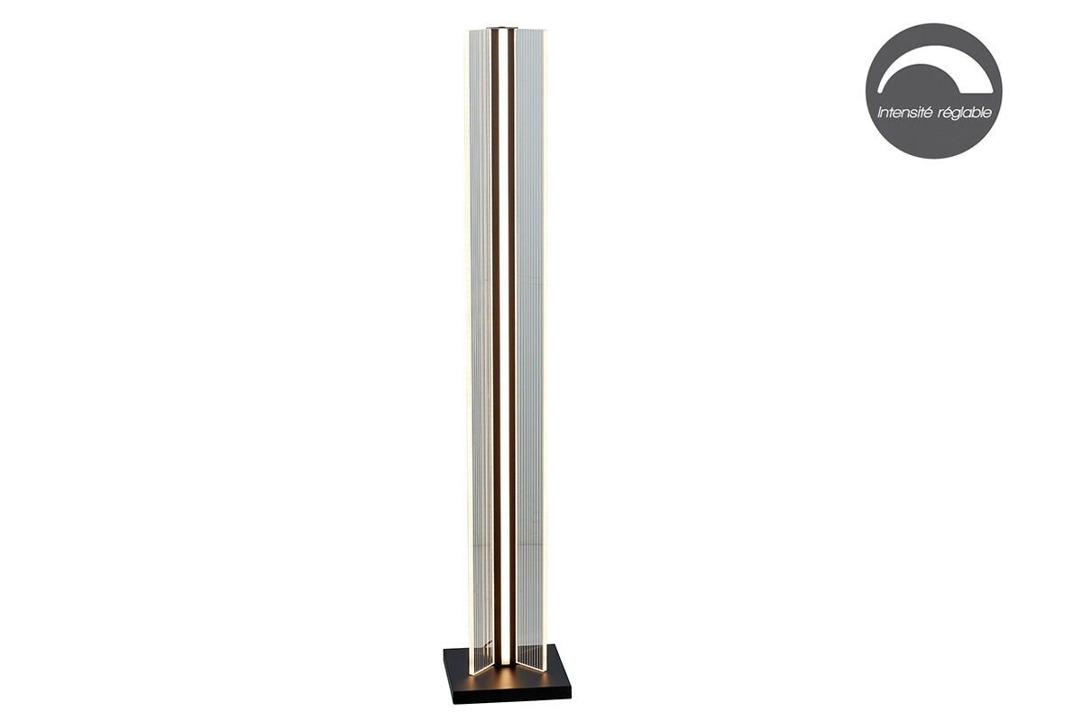 LV2517 - LAMPADA DA TERRA DI DESIGN IN ALLUMINIO CON LED DIMMERABILE 27W - INTERNO