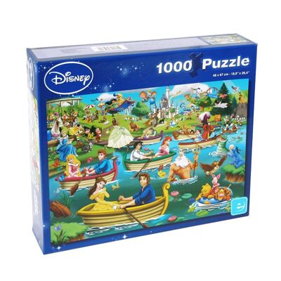 Puzzle Disney Princesas na água 1000 Teile